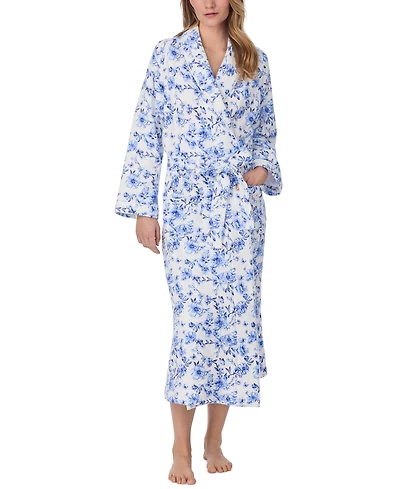 Eileen West Women's Silky Waffle-Knit Ballet Robe