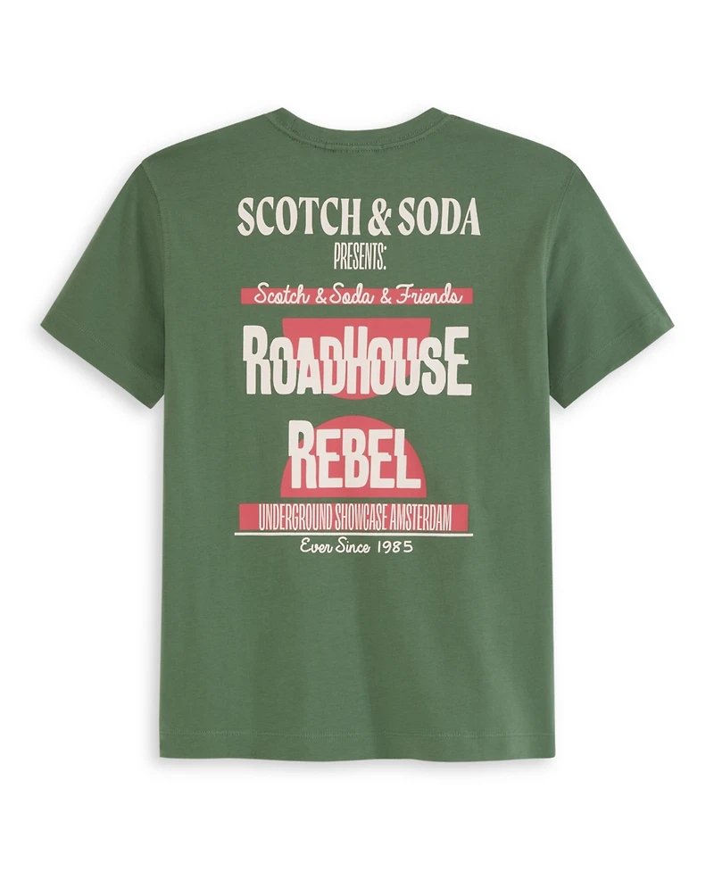 Scotch & Soda Big Boys Graphic T-Shirt