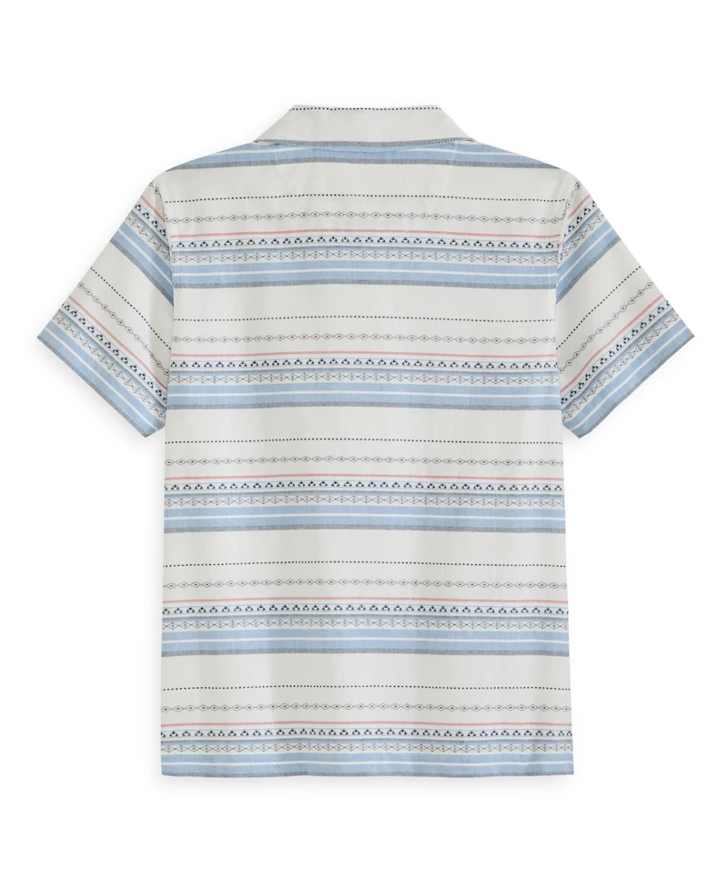 Scotch & Soda Big Boys Dobby Camp Polo Shirt
