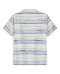 Scotch & Soda Big Boys Dobby Camp Polo Shirt