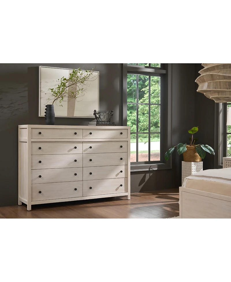 River Rock 10-Drawer Dresser
