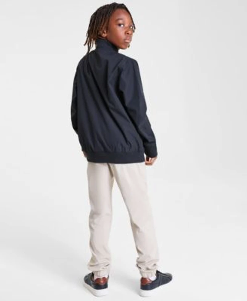 Calvin Klein Big Boys Ckj Light Bomber Jacket Logo T Shirt Ckj Tech Jogger Pants