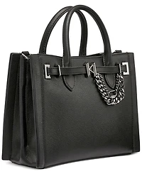 Karl Lagerfeld Paris Cerise Leather Crossbody Bag