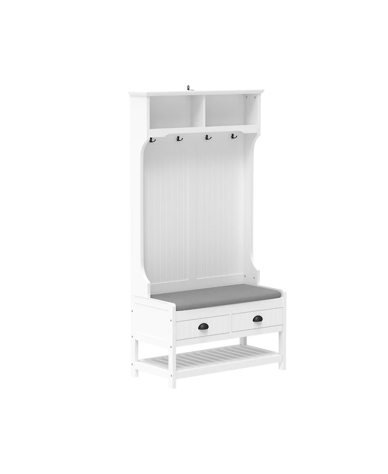 Streamdale 3-in-1 Hallway Tree with Drawers and Hooks