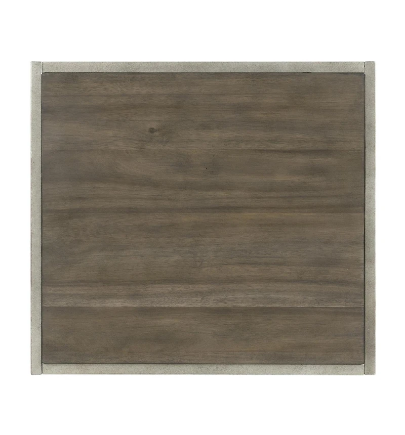 Streamdale Padena Metal and Wood Living Room Table Set (3-Piece)