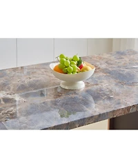 Streamdale Furniture Luxurious Faux Marble Dining Table for 6-8
