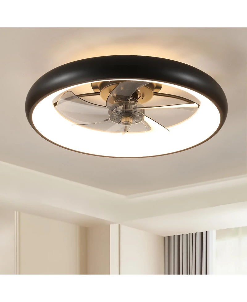 Streamdale Ceiling Fan with Lights Dimmable Led