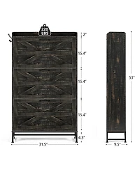 Streamdale Shoe Cabinet, Entry Home Shoe Cabinet, Entrance Balcony Storage Cabinet, Large Capacity Shoe Rack, Grey