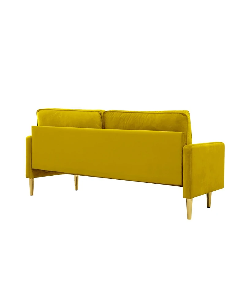 Streamdale Velvet Sofa 65 inch