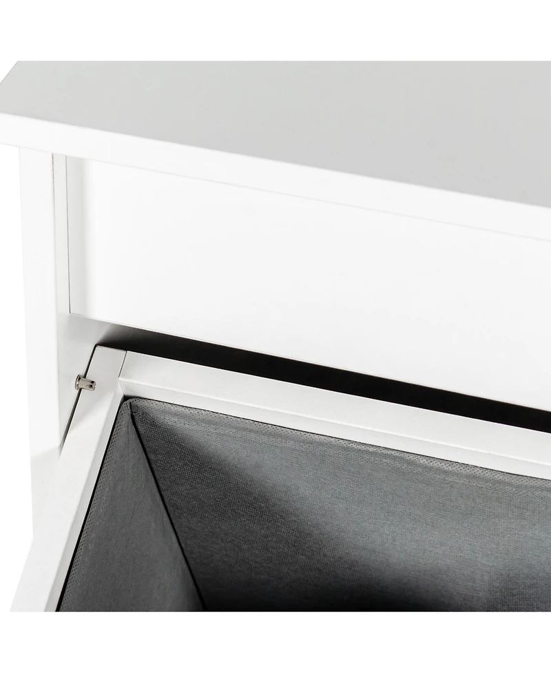 Streamdale Laundry Cabinet, with 2 Removable Liner Bags
