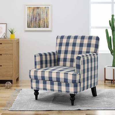 Streamdale Furniture Breezy Windowside Charm Upholstered Club Chair for Comfort and Style