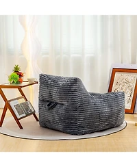 Streamdale Comfy Bean Bag Chair, Armrests, Oversized Lazy Floor Sofa