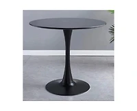 Streamdale Modern Round Dining Table, 31.5", Kitchen, Living Room