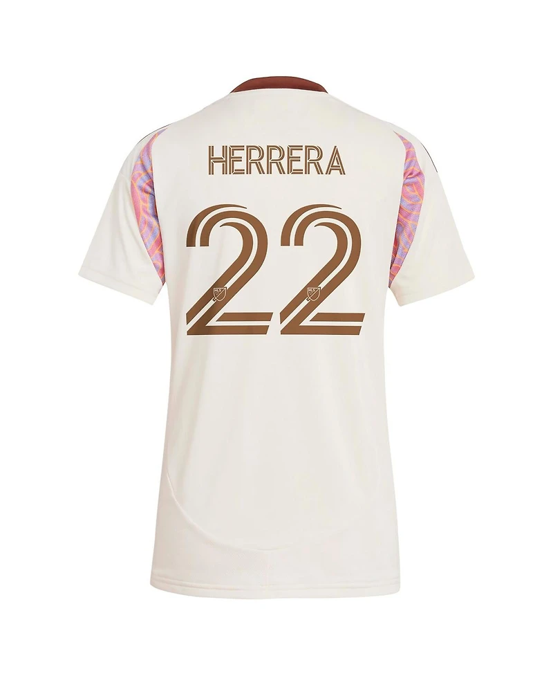 Adidas Women's Aaron Herrera Natural D.c. United 2025 The Soul Kit Replica Player Jersey