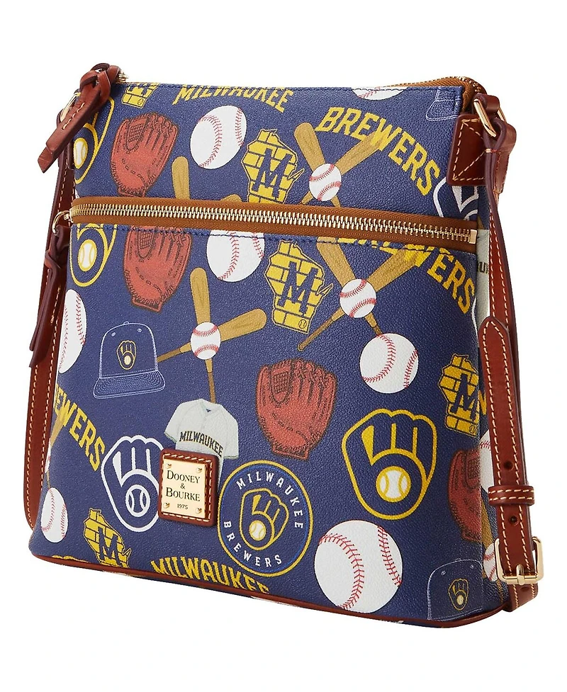 Dooney & Bourke Milwaukee Brewers Game Day Crossbody Purse