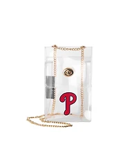 Logo Brands Philadelphia Phillies Clear Essential Crossbody Purse