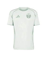 Adidas Men's Light Green Portland Timbers 2025 One Planet Pre-Match Jersey