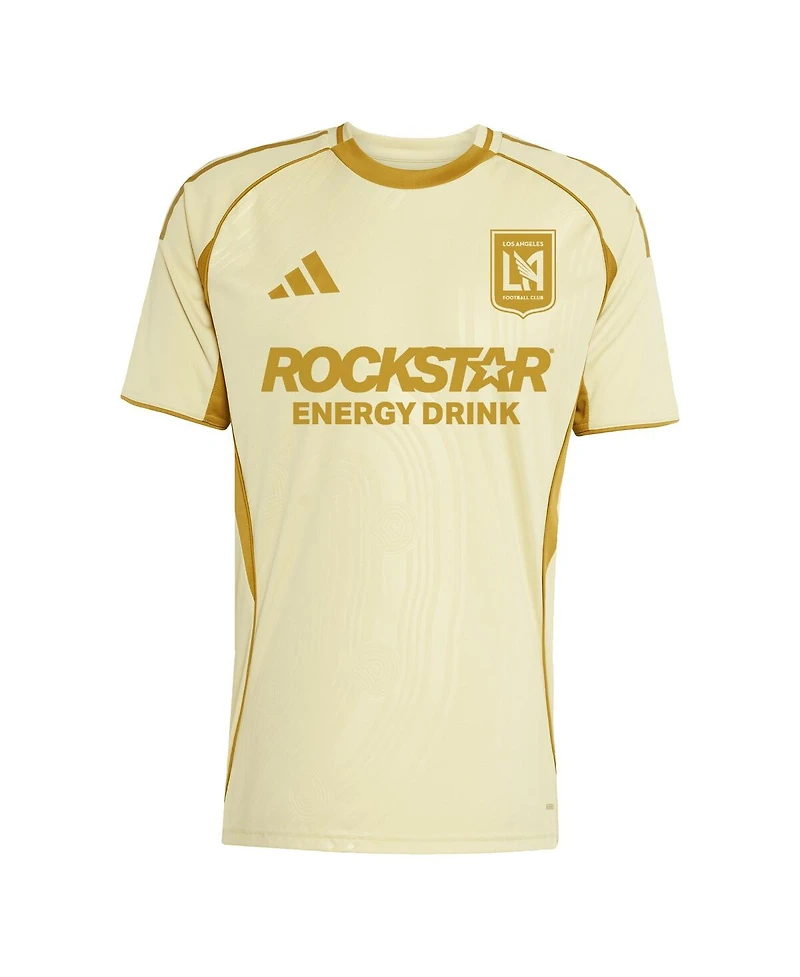 Adidas Men's Tan Lafc 2025 One Planet Pre-Match Jersey