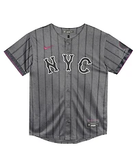 Nike Preschool Gray New York Mets City Connect Jersey