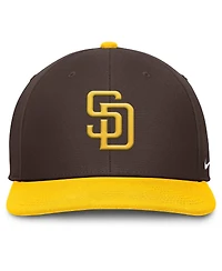 Nike Men's Brown/Gold San Diego Padres Pro Performance Snapback Hat