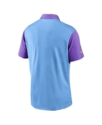 Nike Men's Light Blue/Purple Colorado Rockies 2025 City Connect Authentic Collection Victory Performance Polo Shirt