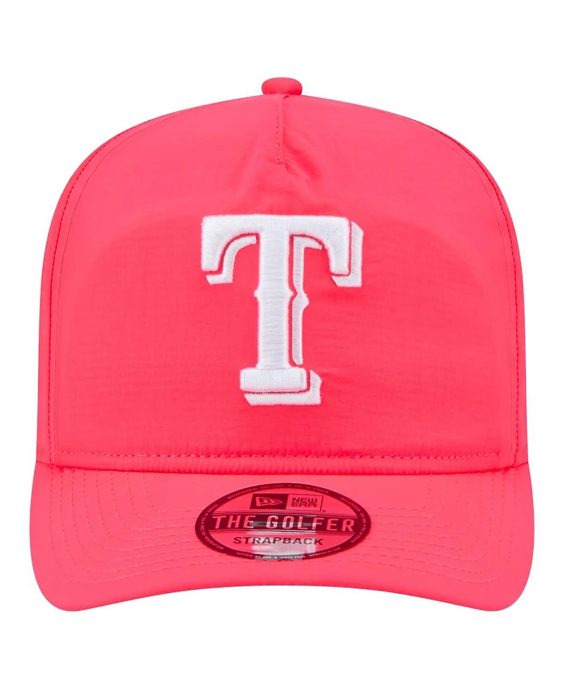 New Era Men's Pink Texas Rangers Everyday Golfer Adjustable Hat