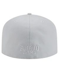 New Era Men's Gray Buffalo Sabres Color Pack A-Frame 59FIFTY Fitted Hat