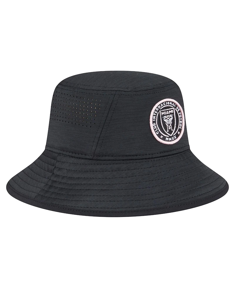 New Era Men's Black Inter Miami Cf Digi Bucket Hat