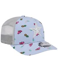 New Era Men's Light Blue Dallas Cowboys Adventure Surfboard 9SEVENTY Adjustable Hat