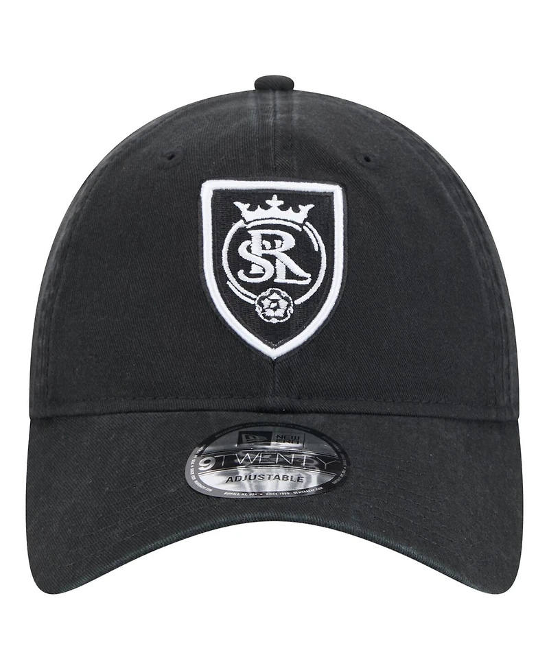 New Era Men's Black Real Salt Lake 2025 Kickoff 9TWENTY Adjustable Hat