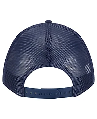 New Era Men's Light Blue Vancouver Whitecaps Fc Color Pack 9FORTY A-Frame Adjustable Trucker Hat