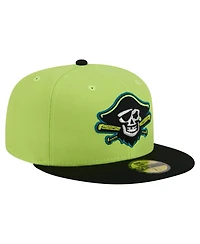 New Era Men's Green Bradenton Marauders Copa de la Diversion 59FIFTY Fitted Hat