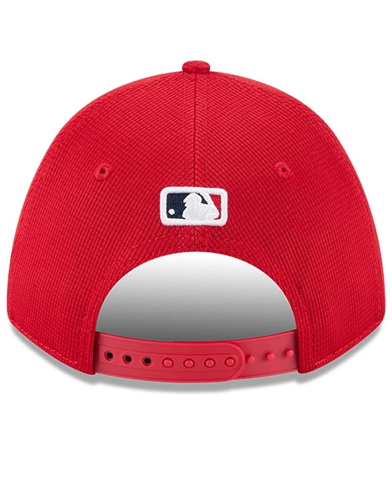 New Era Men's Red St. Louis Cardinals City Connect Batting Practice 9FORTY M-Crown Adjustable Hat