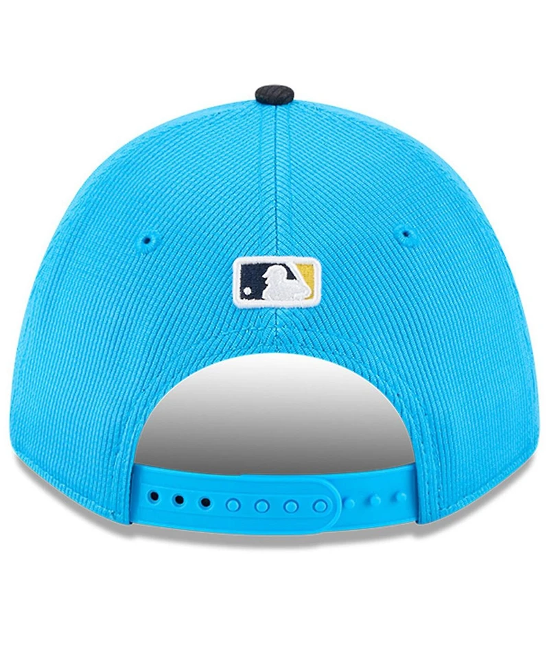 New Era Men's Neptune Blue/Navy Philadelphia Phillies City Connect Batting Practice 9FORTY M-Crown Adjustable Hat