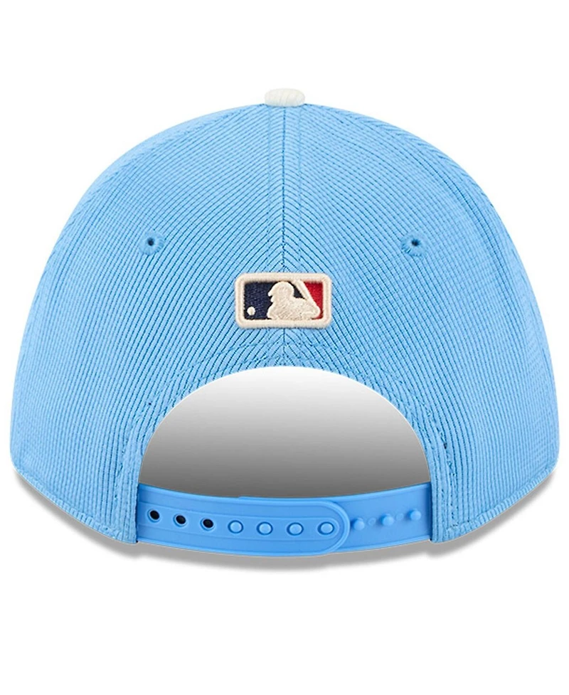 New Era Men's Light Blue Los Angeles Dodgers City Connect Batting Practice 9FORTY M-Crown Adjustable Hat