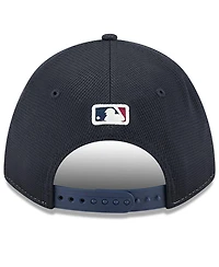 New Era Men's Navy/White Cleveland Guardians City Connect Batting Practice 9FORTY M-Crown Adjustable Hat