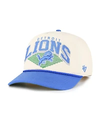 '47 Brand Men's Cream Detroit Lions Pomona Rope Hitch Adjustable Hat