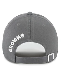 '47 Brand Women's Gray Cleveland Browns Bright Side Clean Up Adjustable Hat