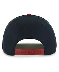 '47 Brand Men's Black/Red Miami Heat Drop Shadow Rope Hitch Adjustable Hat