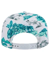 New Era Men's White Philadelphia Eagles Adventure Golfer Snapback Hat