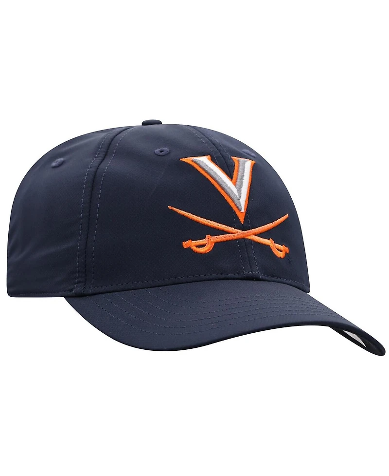 Top of the World Men's Navy Virginia Cavaliers Victory Trainer Adjustable Hat
