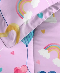 Dream Factory Balloon Hearts Reversible -Pc. Comforter Set