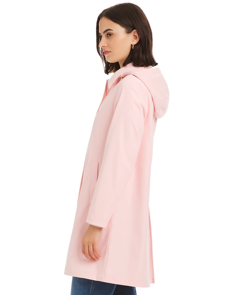 Kate Spade New York Women's Hooded A-Line Coat