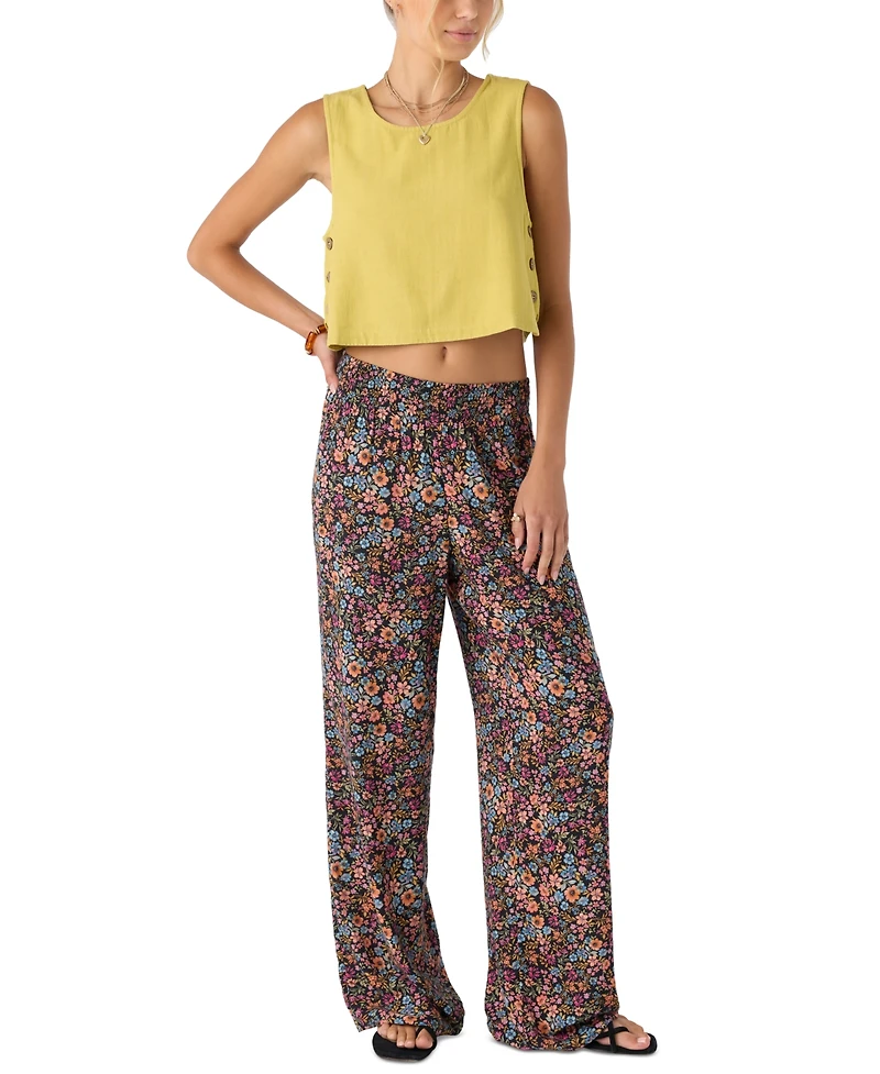 O'Neill Juniors' Jonie Floral Ditsy-Print Pants