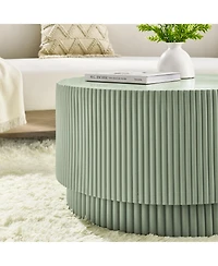 Streamdale Nordic H-Barrel Coffee Table (15.72")