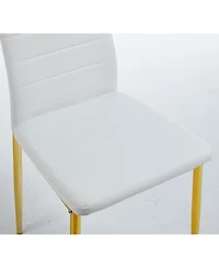 Streamdale Chair Set of 4, Gold