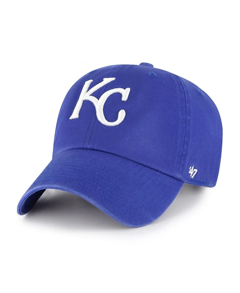 '47 Brand Men's Royal Kansas City Royals Heritage Clean Up Adjustable Hat