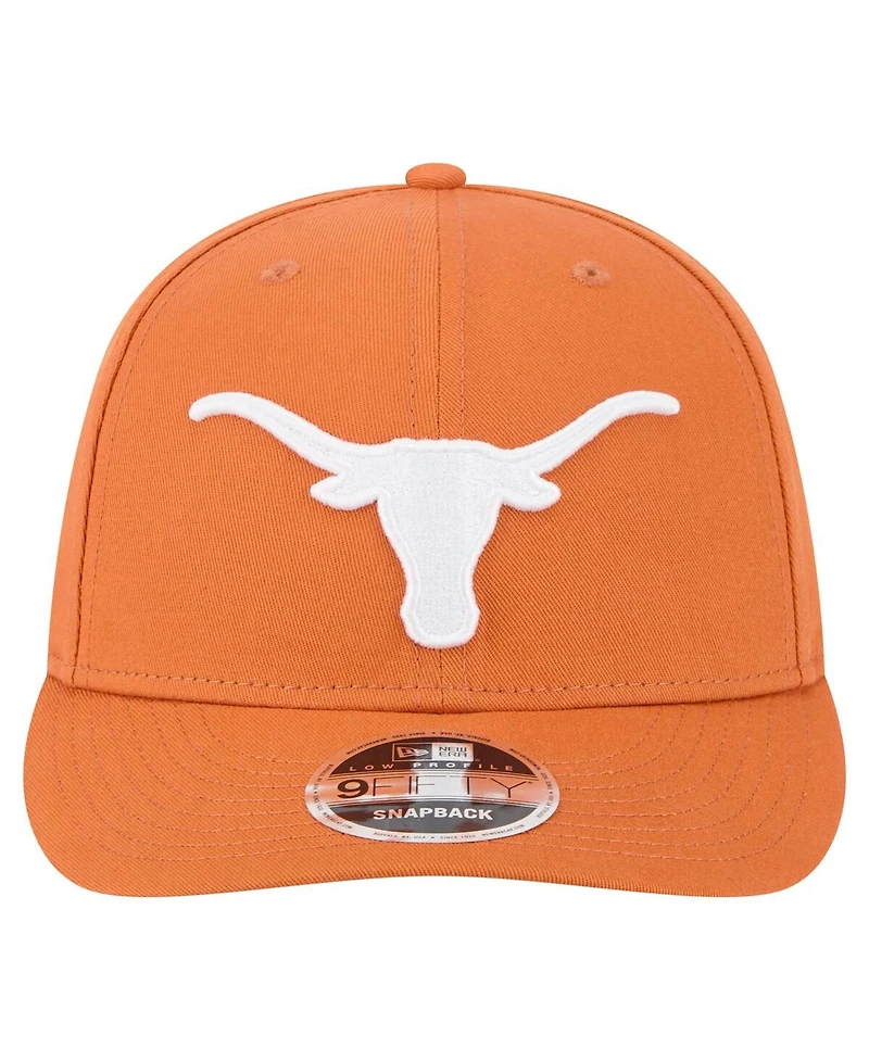 New Era Men's Texas Orange Texas Longhorns Low Profile 9FIFTY Snapback Hat