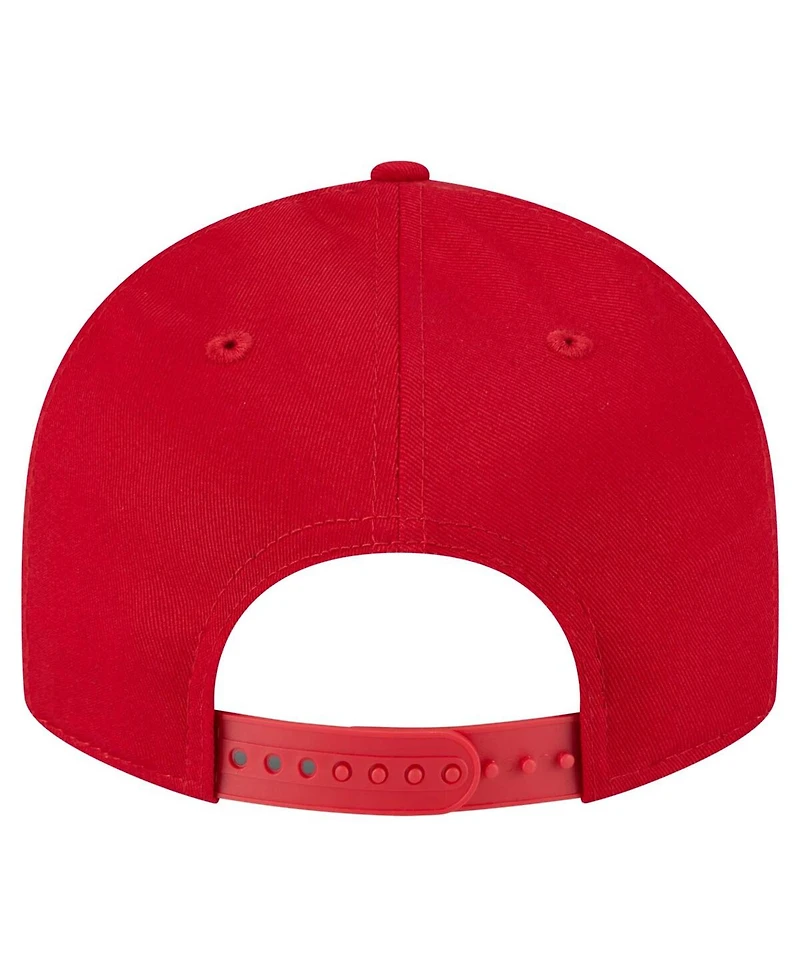 New Era Men's Scarlet Ohio State Buckeyes Low Profile 9FIFTY Snapback Hat