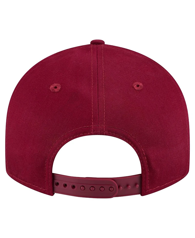 New Era Men's Cardinal Arkansas Razorbacks Low Profile 9FIFTY Snapback Hat